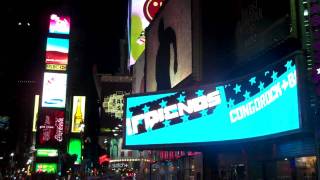 Full Benny Benassi - Times Square Billboard - Governors Island, Water Taxi Beach July 5th 2010 News