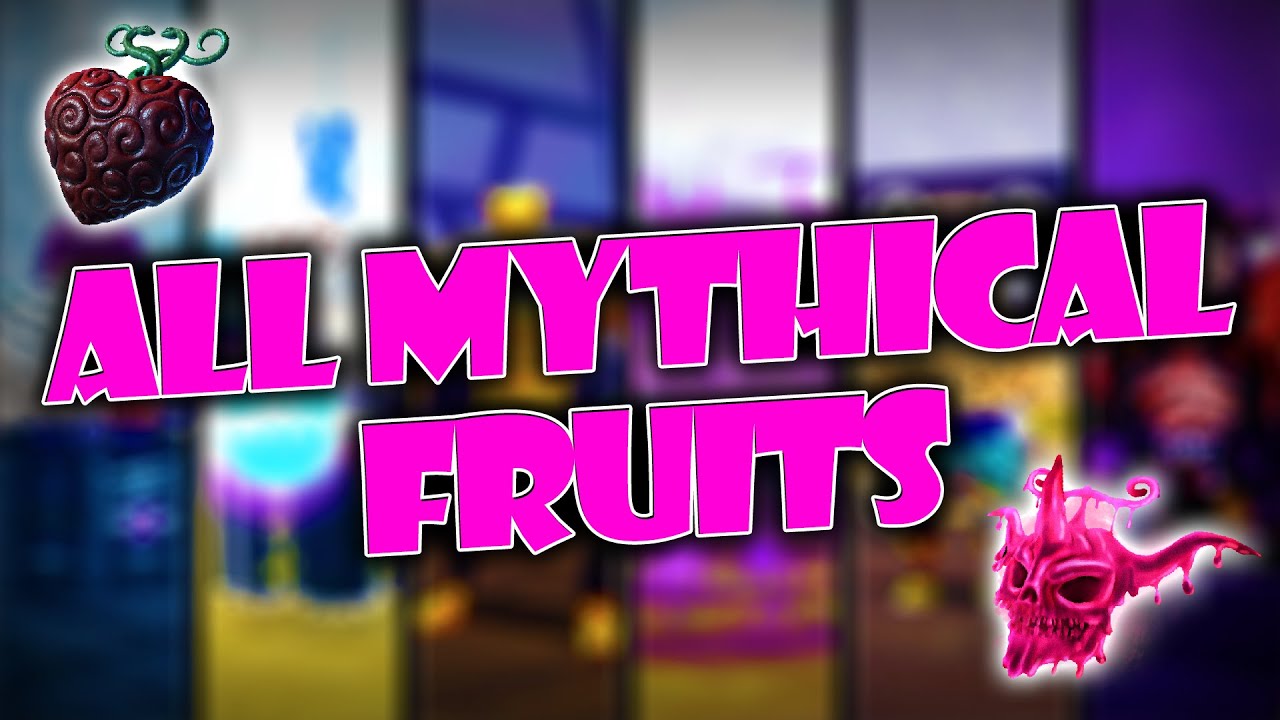 All Mythical Fruits Showcase  Fruit Battlegrounds Roblox on Make