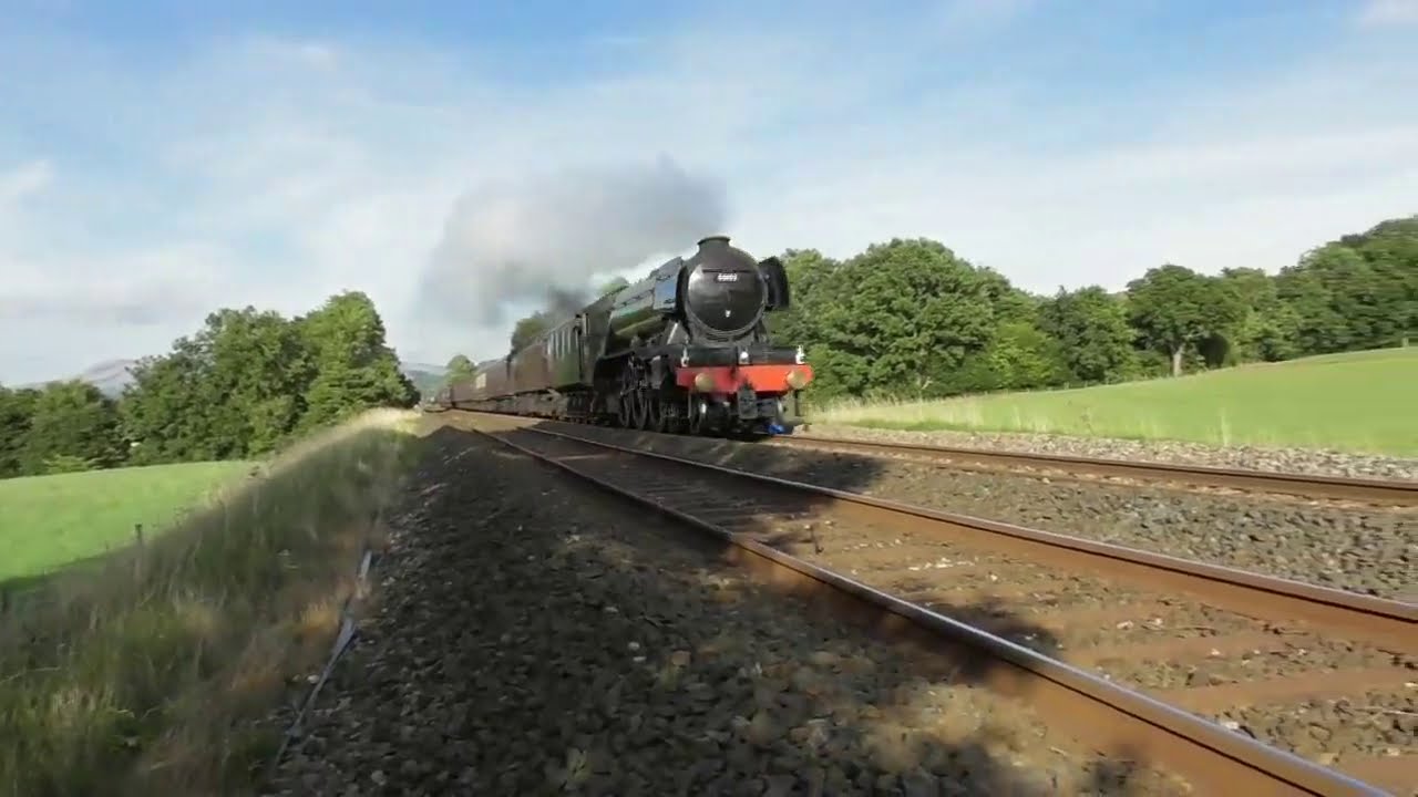 Flying Scotsman in the Ribble Valley