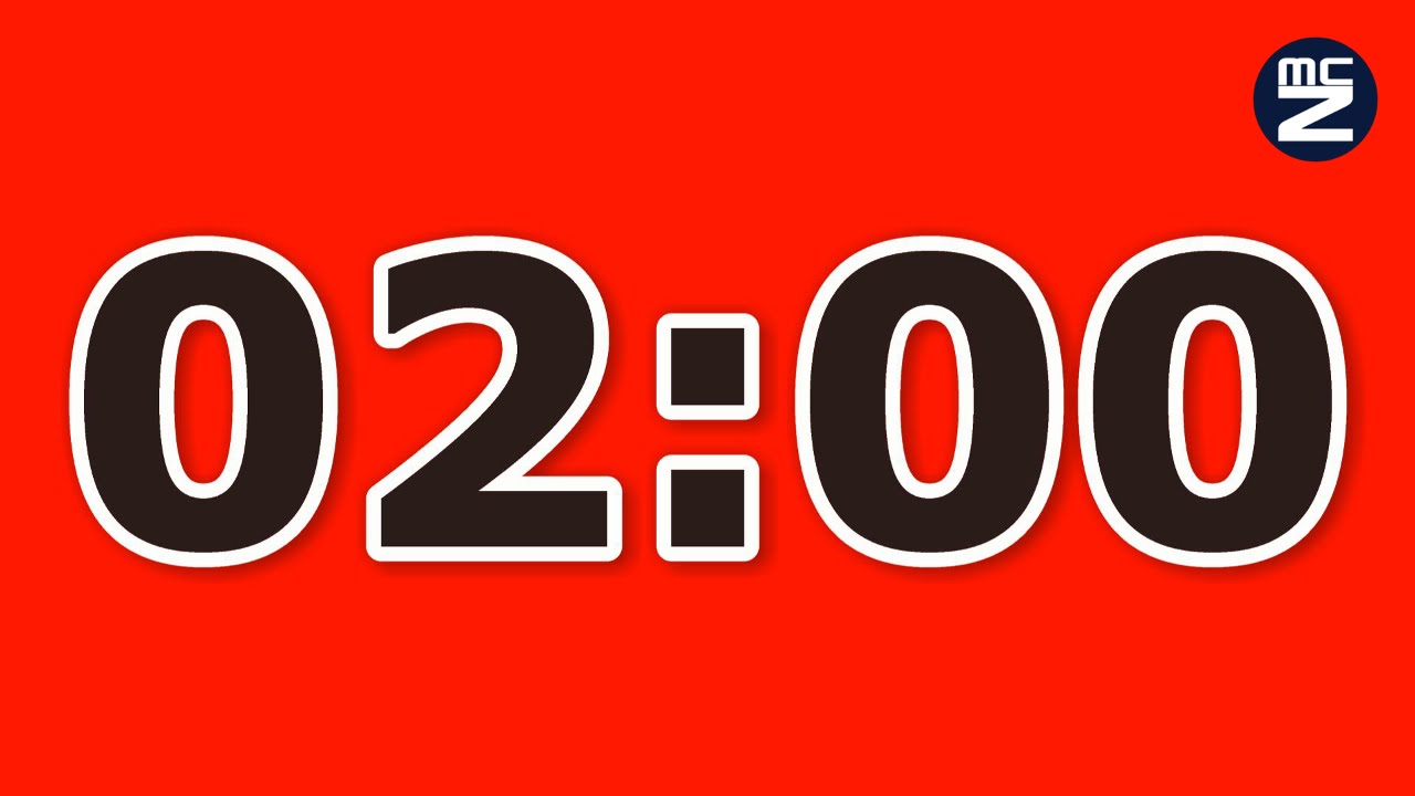 2 minute countdown timer - Conto alla rovescia 2 minuti - Free