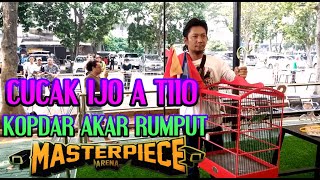 CUCAK IJO A T110 KOPDAR RUMPUT MASTERPIECE #masterpiece arena #cucak ijo #kicau manai #viral screenshot 1
