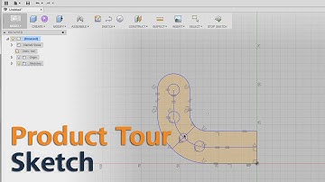 Fusion 360 Product Tour- Sketch