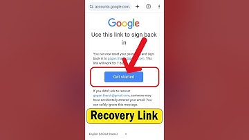 Gmail Account Recovery link ✅ Get Login Link Google Account 🔐Use this link to Sign back in@AppFixi