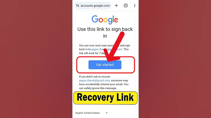 Gmail Account Recovery link ✅ Get Login Link Google Account 🔐Use this link to Sign back in@AppFixi
