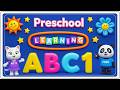 Preschool Learning activities for 3 year olds at home | Learn ABC Phonics Shapes Numbers Colors 🌈