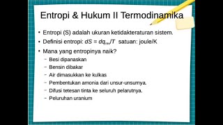 Kimia dan panas 2 -