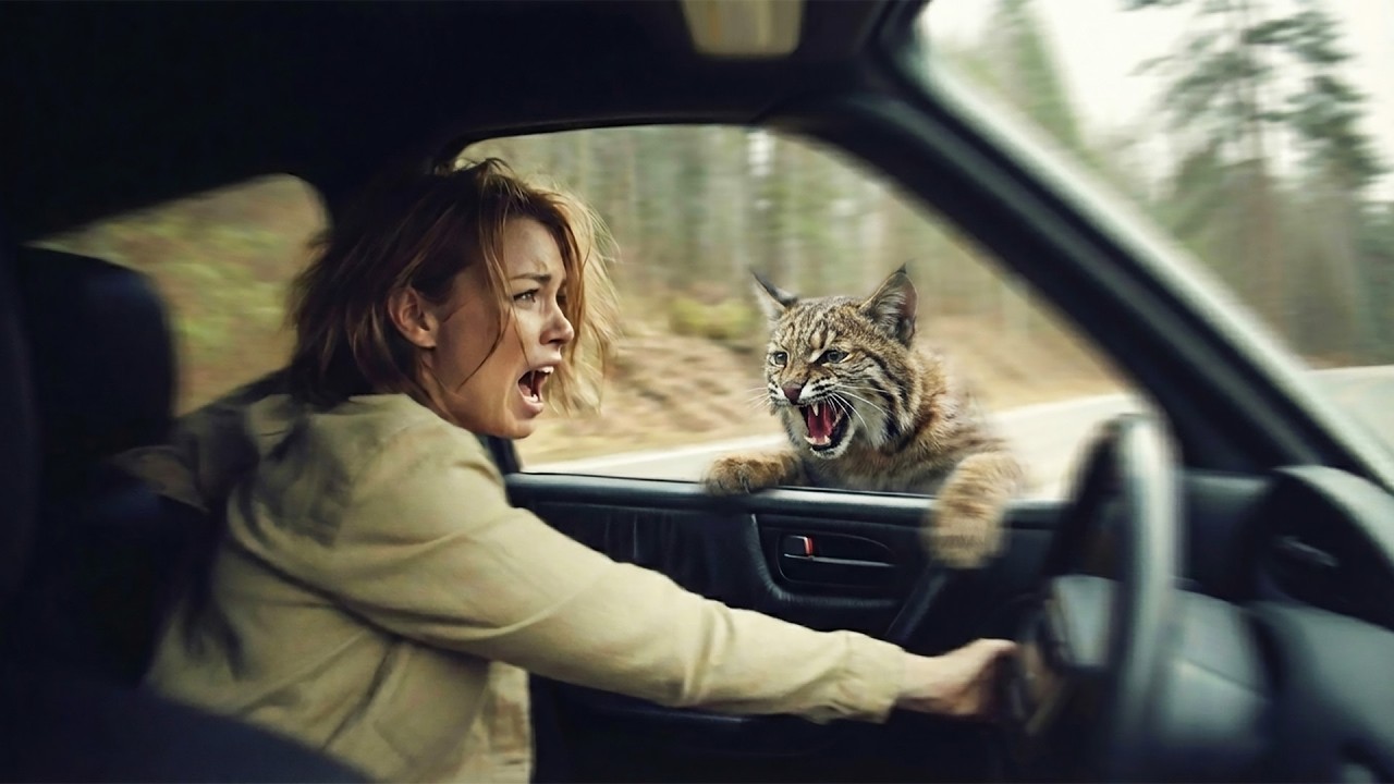Bobcat Walks Straight to a Driver for Help — What It Was Trying to Show Left Her in Shock