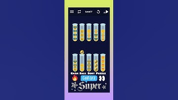 Emoji Sort Puzzle #emoji puzzle, #puzzle game #hardlevel7 #emojipuzzlegame #watersortpuzzle