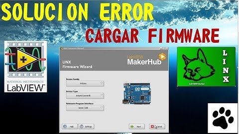 Solucion Error de Carga Firmware LINX a placas Arduino