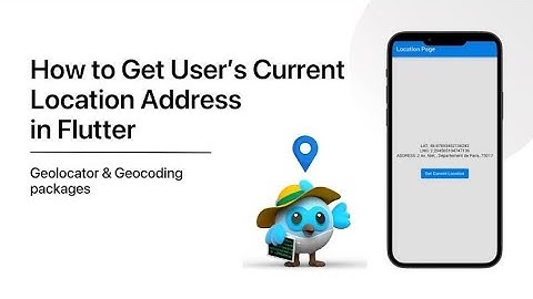 Add Geolocation in flutter to get the User Current Location. #shorts #coding