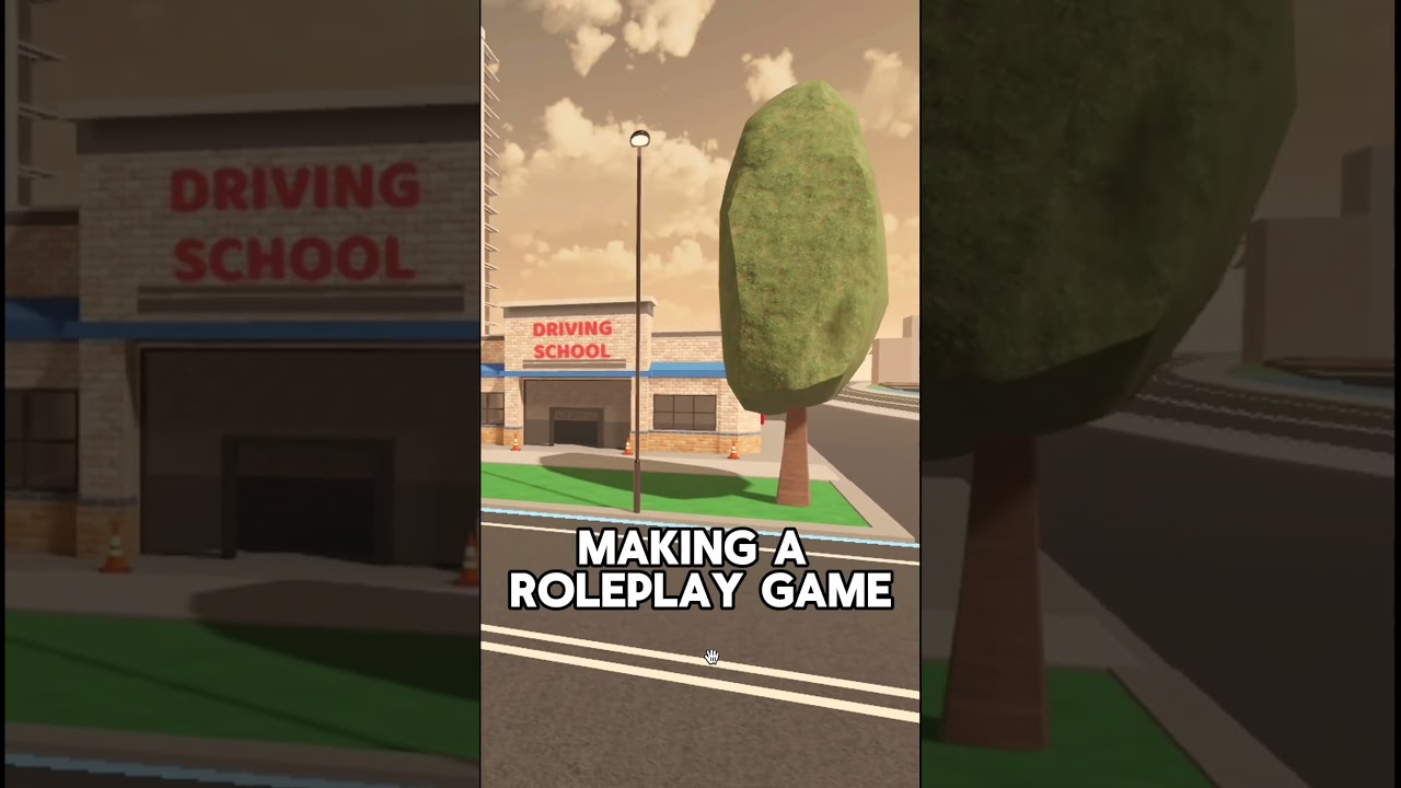 Making a Roleplay game. #roblox #gaming #funny #bloxburg