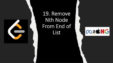 Remove Nth Node From End of List | Linked List | Python | LeetCode 19 | Single Pass