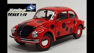 Volkswagen kafёr beetle 1303 1972 Solido Scale 1 18