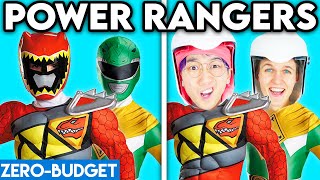 Power Rangers With Zero Budget Power Rangers Parody By Lankybox