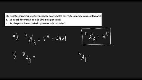 Exercício de arranjos ( com repetição e sem repetição).
