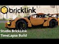 Pt. 1 - BrickLink Studio - Porsche GTR - Timelapse