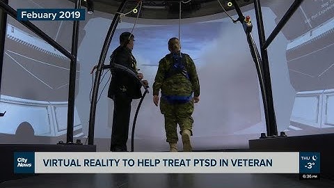 Virtual reality used to help combat related PTSD
