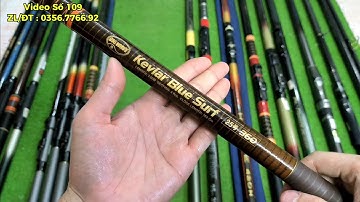 Video Số 109 : Thùng Daiwa Câu Cá - Lô Cần Câu Iso Và Cần Lục Carbon Bãi Nhật Đẹp 