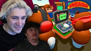 xQc's Bomb Squad is Blind, Deaf, & Mute... | BOMBANANA! ft. Jesse & Vegas