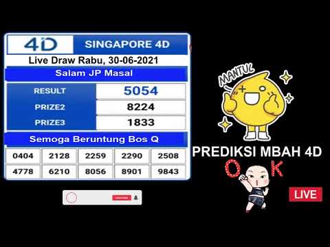 Live Draw Singapore Rabu 30 Juni 2021 Live Draw Sgp Singapore Tercepat Angka Keluar Sgp Resmi Youtube Live Draw Singapore Rabu 30 Juni 2021 Live Draw Sgp Singapore Tercepat Angka Keluar Sgp Resmi Youtube