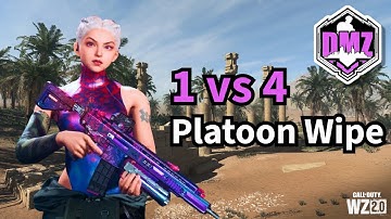 🔥1v4 PLATOON WIPE