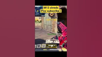 codm: m13 gameplay #shorts #codm #codmobile