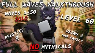 AOTR FULL Waves Walkthrough 1-50 ANY LEVEL
