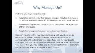 Managing Up  Creating an Effective Relationship with Your Boss   Part 2