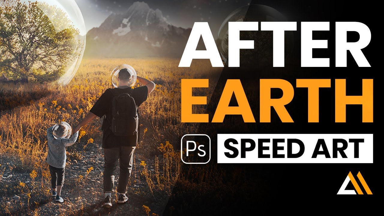 After Earth Concept Art | Photoshop Speed Art | Sci Fi