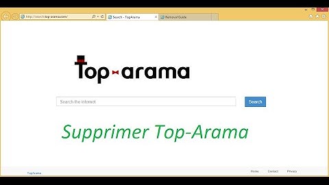 Supprimer Search.top-arama.com - Top Arama Search