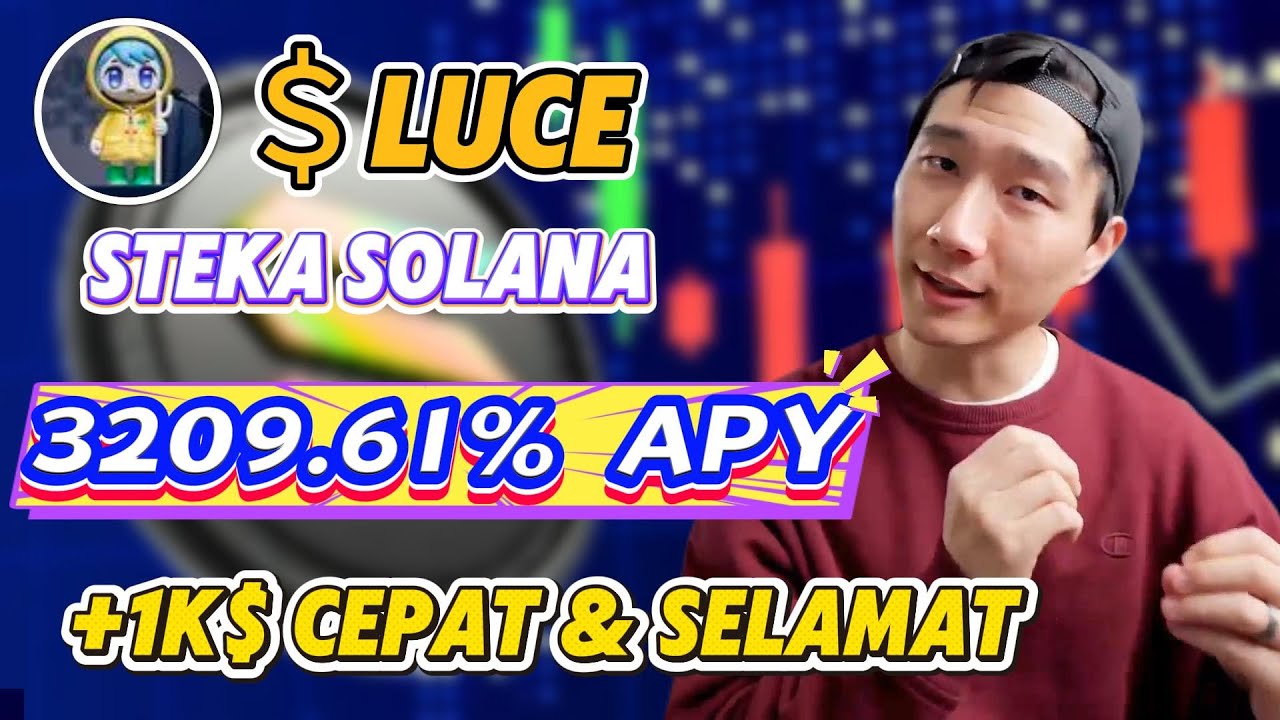 LUCE meme solana top 2025: stake LUCE dan jana 3209.61% APY tinggi