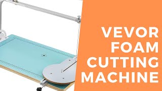 VEVOR VEVOR Desktop Styrofoam Cutting Machine 42 cm Max. Cut Thickness Foam  Cutter 112 cm Max. Cut Length Hot Wire Foam Cutter 0-90° Styrofoam Cutter  with Six Heating Wires for Cutting Foams