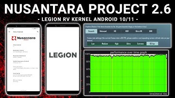 REVIEW NUSANTARA PROJECT 2.6 + LEGION RV KERNEL REDMI NOTE 8 GINKGO CUSTOM ROM GAMING