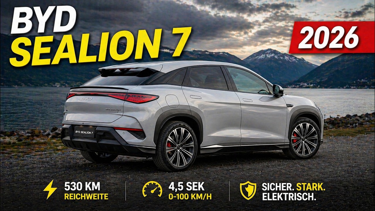 BYD Sealion 7 2026: Besser als Tesla Model Y für Familien? - YouTube