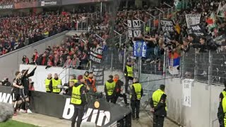 Freiburg vs. Juventus I GOAL 0-2 Chiesa I Juve fans away block I Europa League March 2023