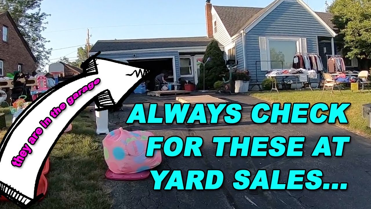 Always Be On The Lookout For These At Yard Sales! YouTube