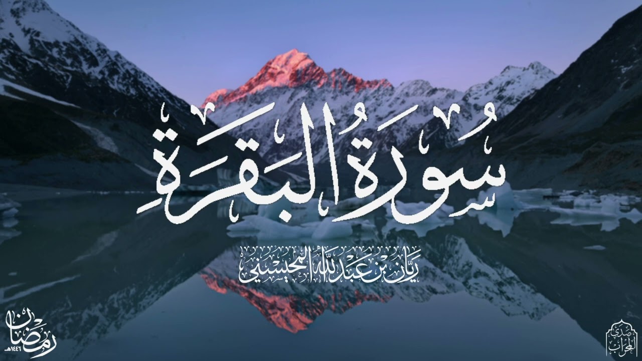 القارئ : ريان المحيسني تلاوة خاشعة لسورة البقرة كاملة رمضان 1446 هـ 🎧😴