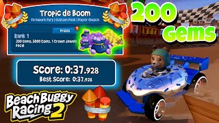 Tropic De Boom 💥| 200💎Gems Prize✨| Donut Drifter🍩+ Nova 🚀| Beach Buggy Racing 2 🏖🏁| BB Racing 2