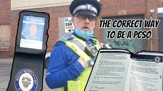 PCSO Corrects Me On His Designation Card👮‍♂️🎥💥🇬🇧✔ #police #audit #educated