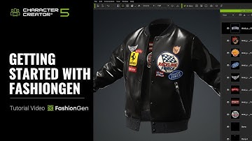 Getting Started with FashionGen | Character Creator 5 Tutorial