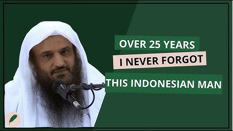 A lesson I learned in Ramadan I will never forget! Shaykh ‘Abdurrazzāq al-Badr حفظه الله