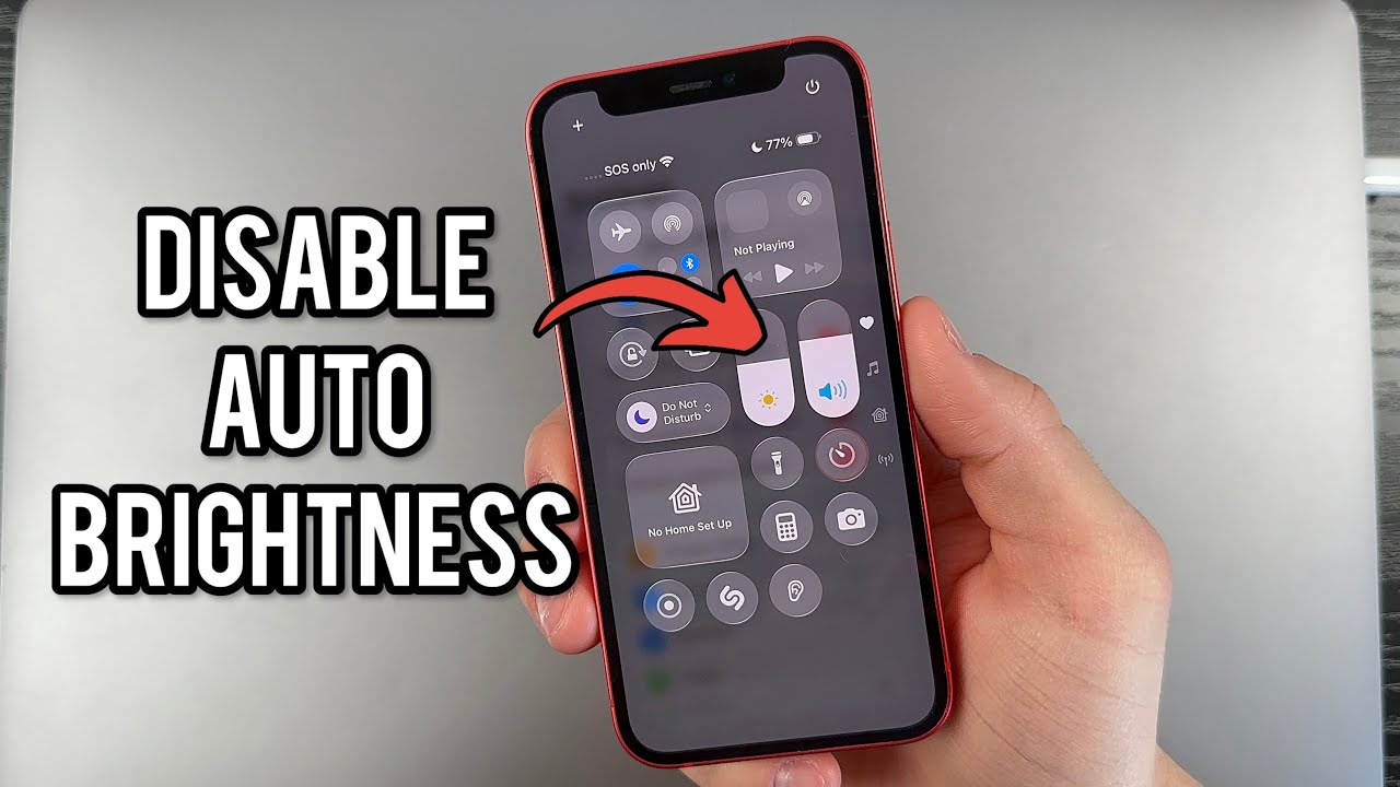 How to Disable Auto-Brightness on iPhone!