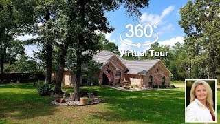 Gorgeous Custom Home Palestine TX | Covered Deck, Pool & Fire Pit Tour