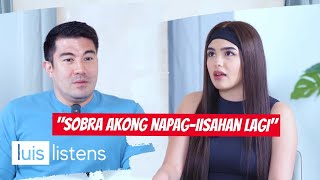 LUIS LISTENS TO ANDREA BRILLANTES (Sobra akong napagiisahan lagi) | Luis Manzano