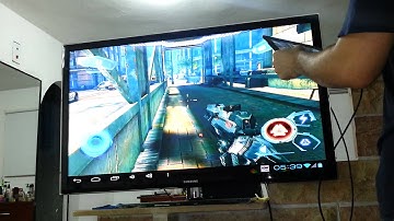 nova3 and real racing 2 on 46inch tv with hdmi