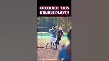 Must-See Softball Double Play Magic! 🔥🥎