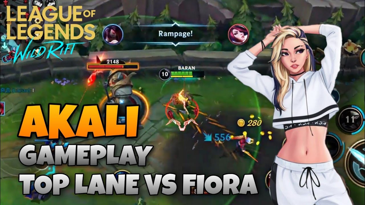 Wild Rift Akali How To Counter Fiora Wild Rift Akali Build & Runes