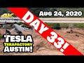 Tesla Gigafactory Austin 4K 8/24/20 - Terafactory Austin TX - Low Fly - Time-Lapse Progress Update!