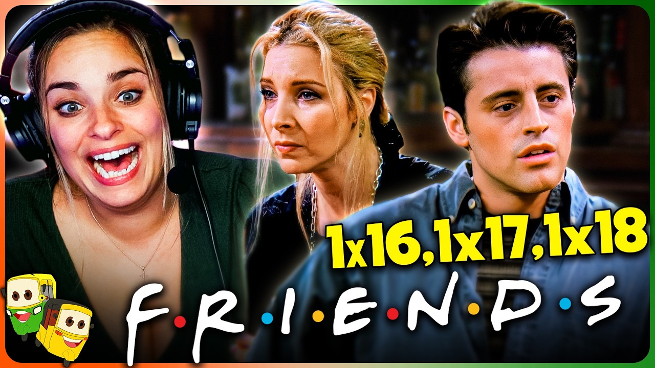 FRIENDS SEASON 1 Episodes 16, 17 & 18 REACTION! | First Time Watch!