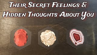 ❤🔐 Their SECRET Feelings \& HIDDEN Thoughts About YOU! 🤐❤ Pick A Card Love Reading